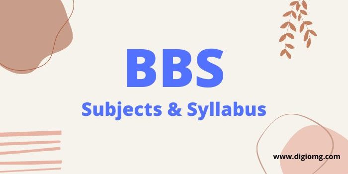 bbs subjects & syllabus