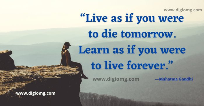 live as if you