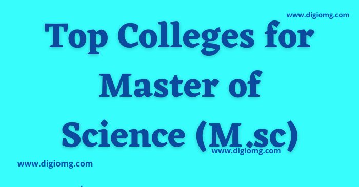Top M.Sc Colleges
