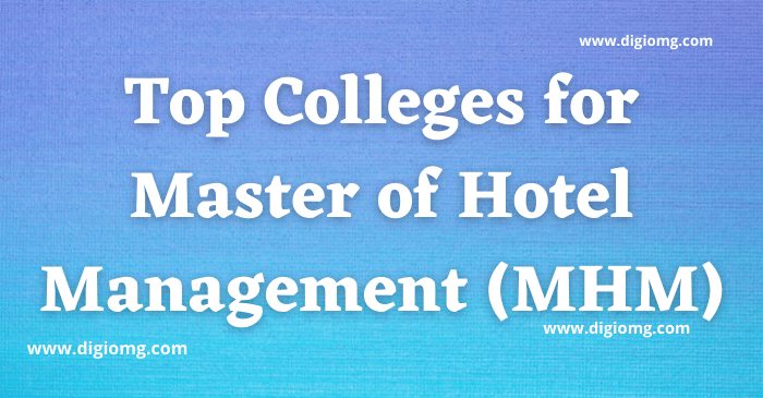 Top MHM Colleges