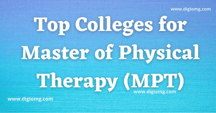 Top MPT Colleges