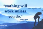nothing will work unless
