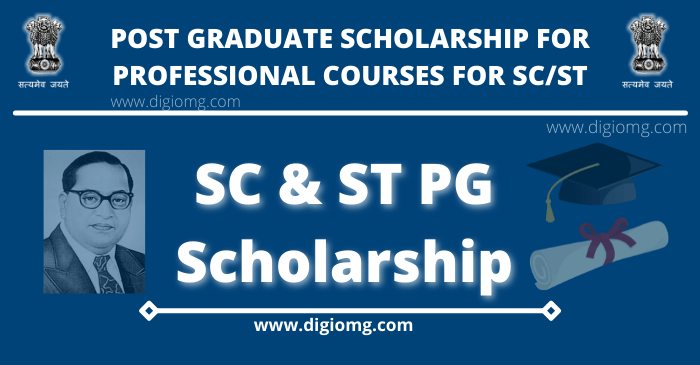 sc & st pg scholarship