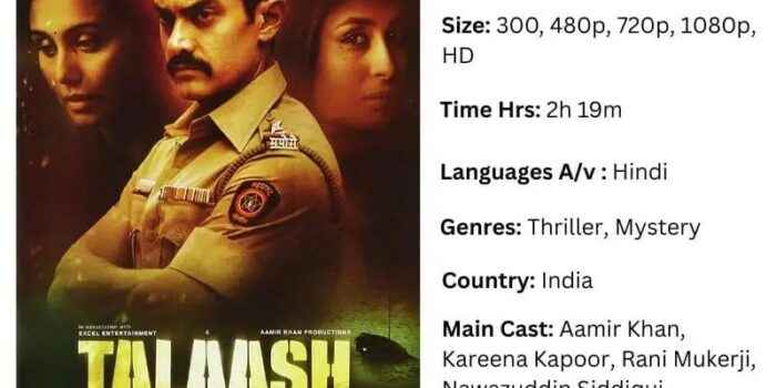 download talaash movie