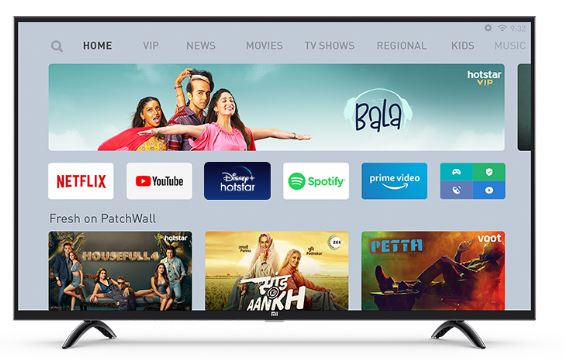 mi tv 4x 138.8 cm (55 inches) ultra hd android led smart tv